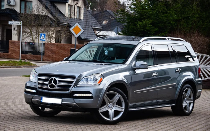 Mercedes-Benz GL cena 112900 przebieg: 168000, rok produkcji 2013 z Wyszków małe 742